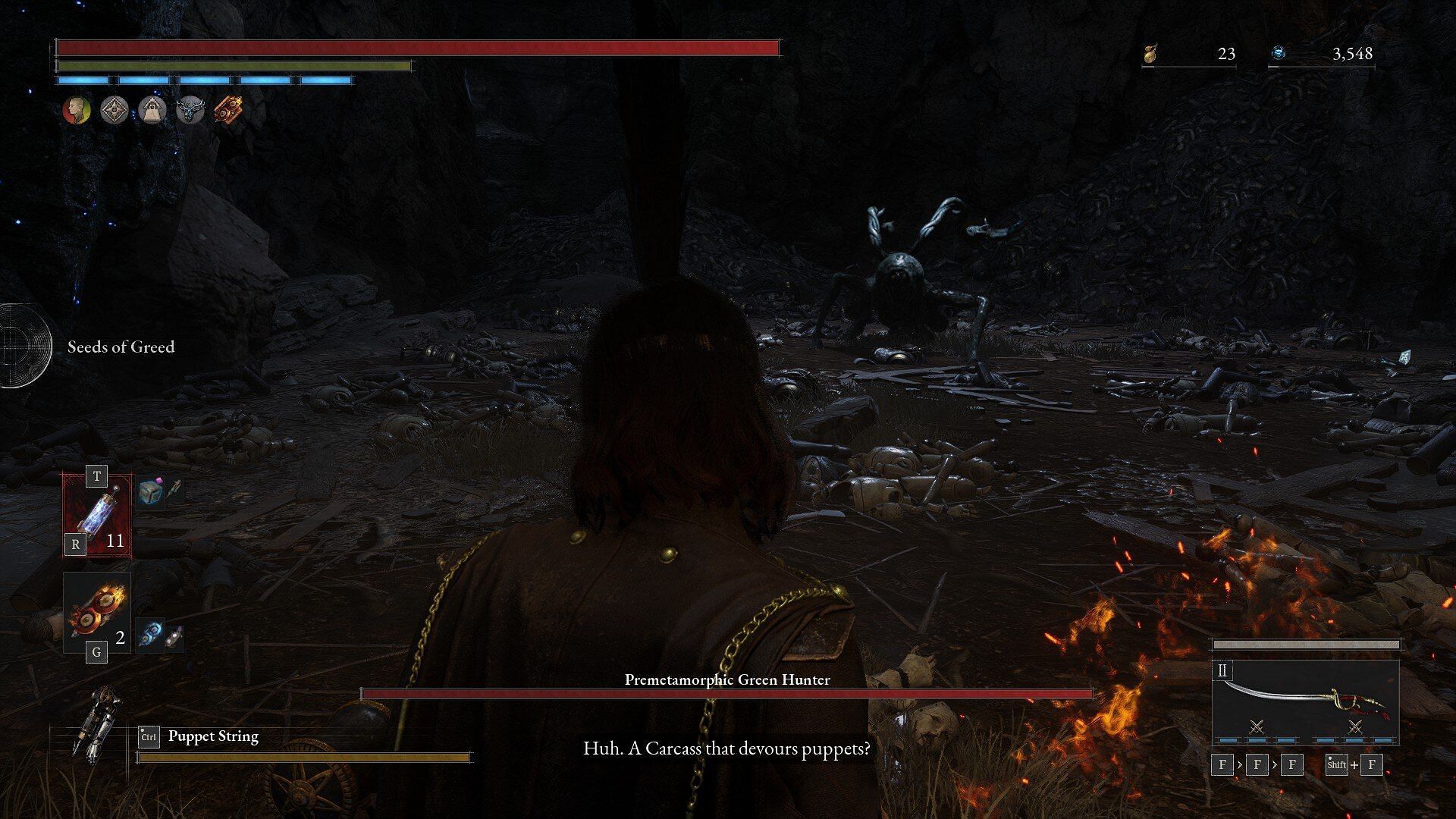 There are also optional boss encounters in Lies of Overture (Image via Neowiz)